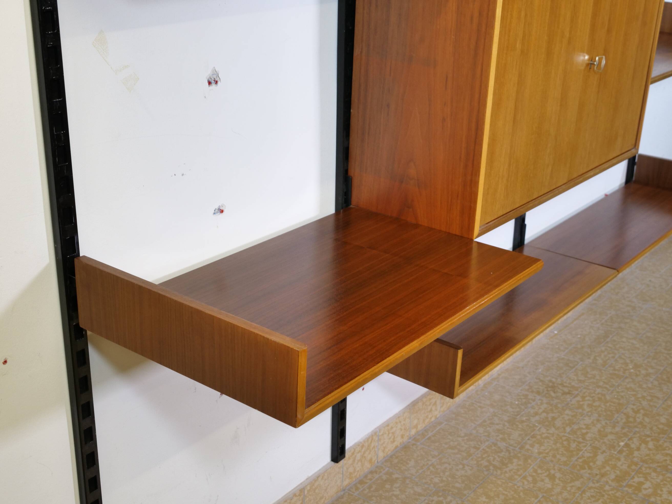 Modular vintage shelving system for WK Möbel, 1960s