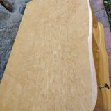 Wooden bedside table