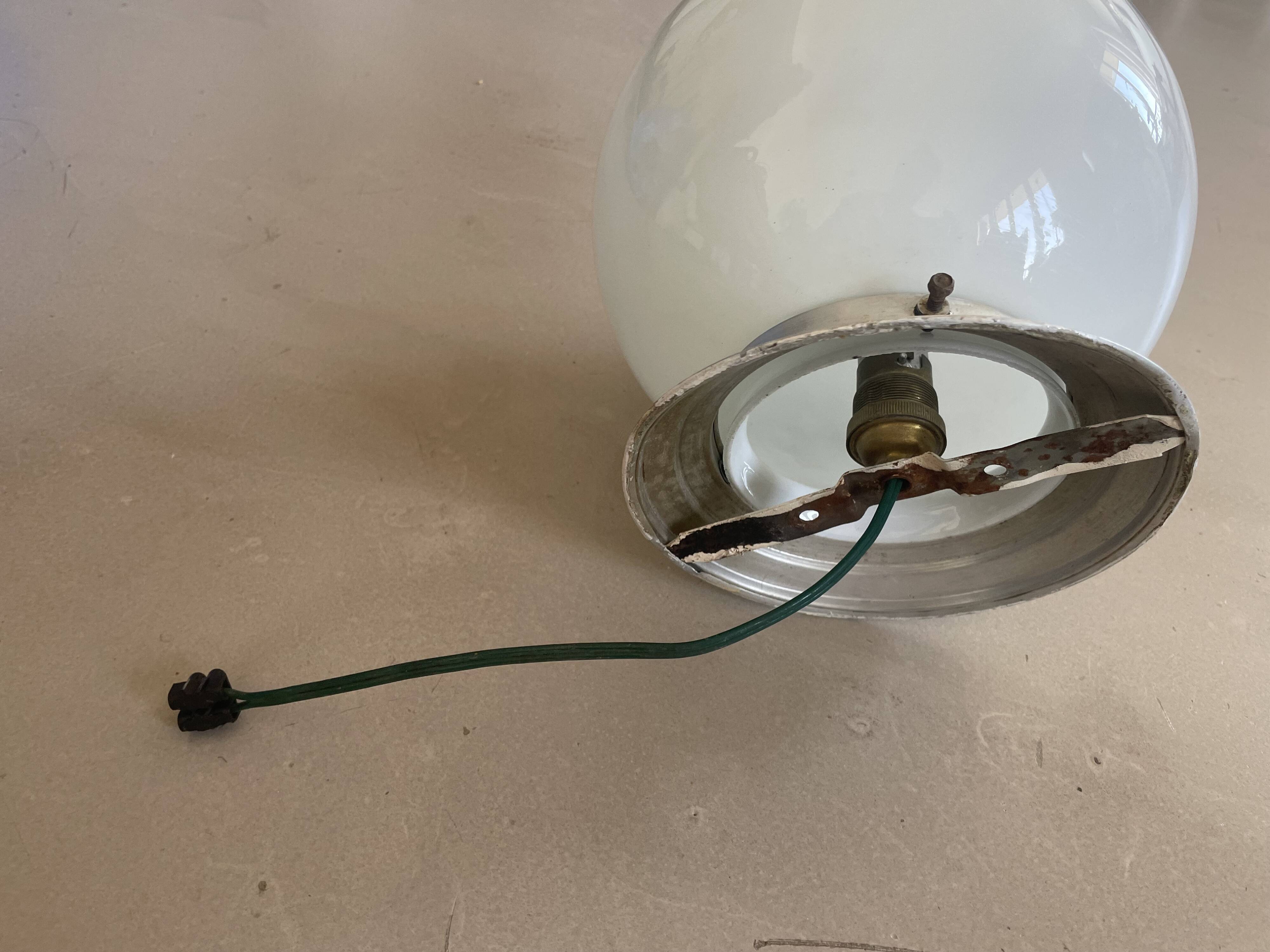 Plafonnier ancien Art Déco