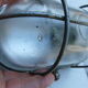 Wall lamp porthole lamp bakelite and glass with grid