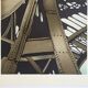 Set of 4 original lithographs by Alain le Foll, 1978. Architecture