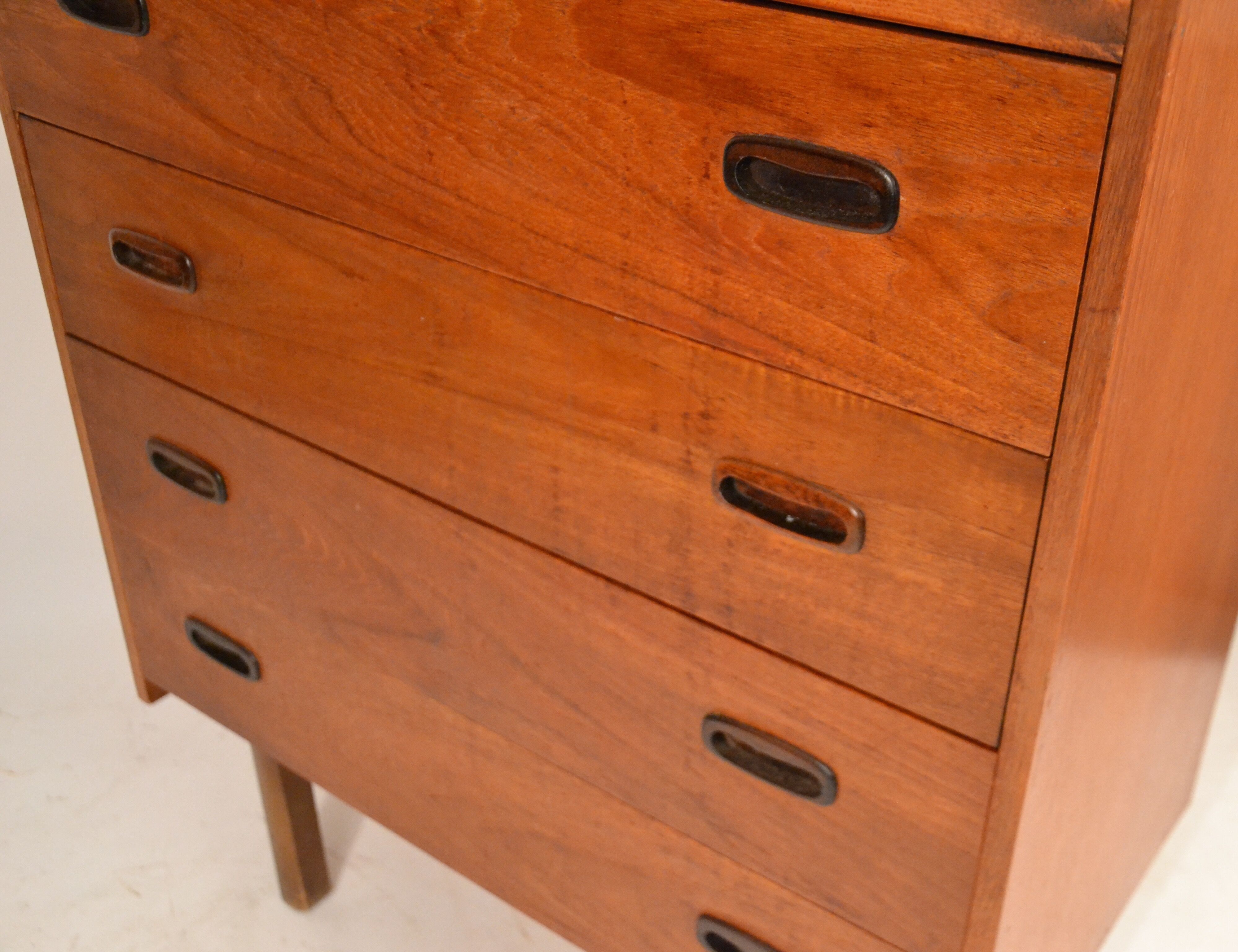 Scandinavian teak chest of drawer 60s