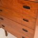 Scandinavian teak chest of drawer 60s