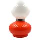 Space age red murano glass table lamp, 1970s