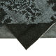 Hand-knotted antique turkish 1970s 167 cm x 300 cm black rug