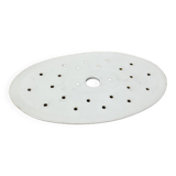 Old iron clay draining plate