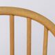 Chaise de bureau années 1960 Allemagne, chaise de bureau en bois de hêtre vintage, restaurée