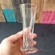 Paire verres pastis anciens marque de dosage art déco