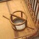 Rattan breakfast tray