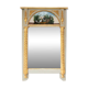 Antique "Restoration" period mirror with under-glass painting circa 1830