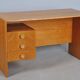 Mid-Century Writing Desk in Oak Veneer, Czech, 1960s