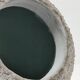 Jardinière boule béton ciment design années 60