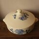 SoupIer Rose Bleu Digoin Sarreguemines late nineteenth