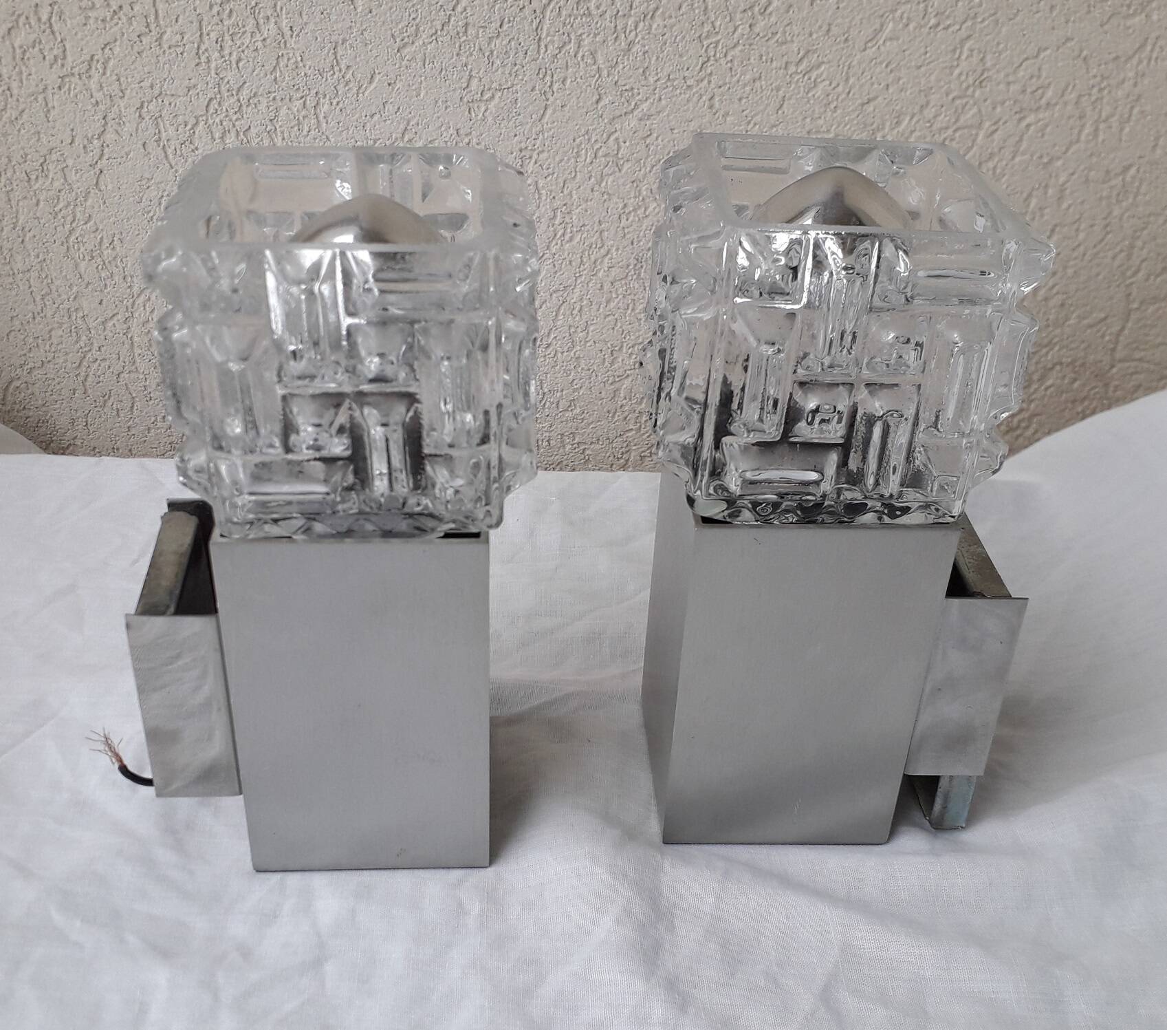 Pair of Italian wall lights