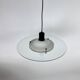 Postmodern Glass Italian Pendant, 1980s