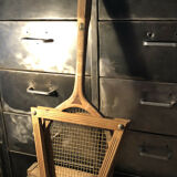 Wooden tennis racket