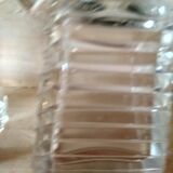 Set of 2 old table sprinklers in molded glass and metal