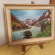 Tableau paysage montagne