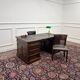 Ensemble de bureau anglais classique avec chaises de bureau