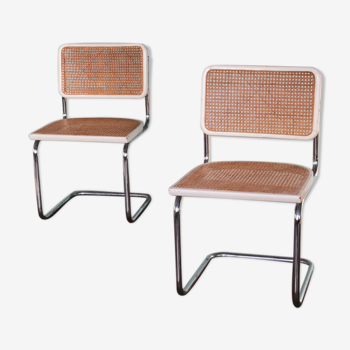 Paire de chaises S32 par Marcel Breuer, années 1960