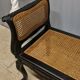 Louis XV style bench, canage bench