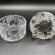 Bohemian crystal bonbonnière 24% PbO – Bohemia Czechoslovakia – Box