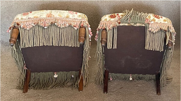 Pair of heater chairs