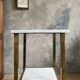 Antique medical bedside table