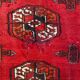 Vintage carpet afghan boukhara 114x170 cm
