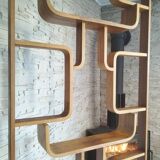 Wall Divider by Ludvik Volak from Drevopodnik Holesov