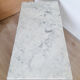 Marble and brass coffee table
