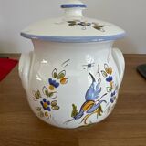 Moustiers earthenware candy dish