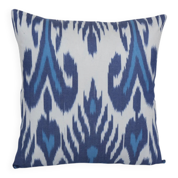 Vintage ikat cushion cover 36x36 cm