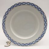 6 assiettes à dessert estampillées « osborne-england »