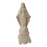 Statue of the Virgin Mary in white porcelain