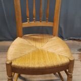 Chaise paillee