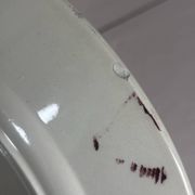 Set of 7 flat plates Badonviller Germaine