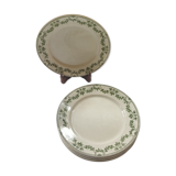 8 plates flat Champagne Salins