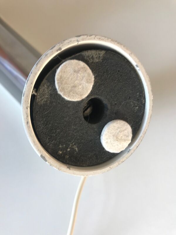 Lampe Pugno 2545 Richard Carruthers pour Fontana Arte 1971