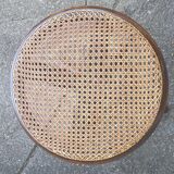 Thonet 1890 piano stool, canna