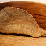 Rough wood cutting board