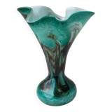 Blown glass vase