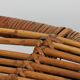 Tabouret vintage en rotin par Alan Fuchs pour Uluv, 1960