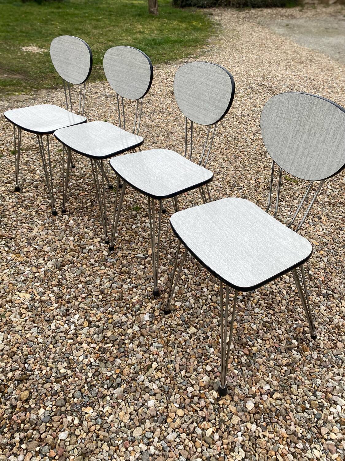 Formica table and chairs