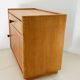 Oak bedside tables (x2); Italy 60s
