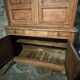 Buffet ancien français en chêne – Vaisselier deux parties avec tiroirs et quatre portes
