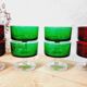 Set 8 glasses of champagne 70s