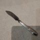 Butter knife with silver metal handle, goldsmith SFAM art deco style