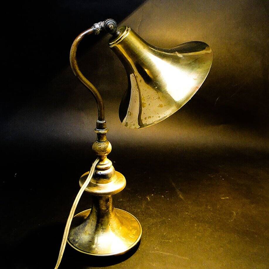 Art Deco industrial table lamp, Germany, 1930s