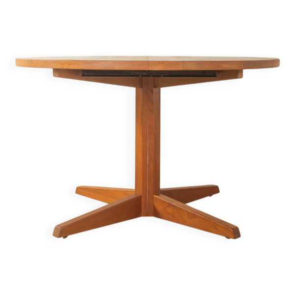 Table à manger extensible par CJ Rosengaarden, années 1960, teck